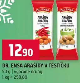 Terno Dr. Ensa arašídy v těstíčku nabídka