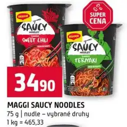 Terno Maggi saucy noodles nabídka