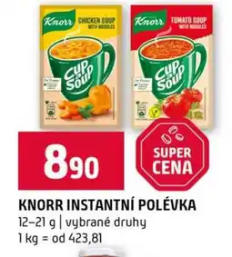Terno Knorr instantní polévka nabídka
