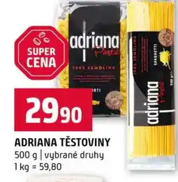Terno Adriana těstoviny nabídka