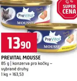 Terno Prevital mousse nabídka