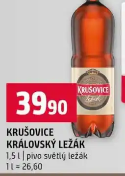 Terno Krušovice královský ležák nabídka