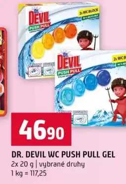 Terno Dr. devil wc push pull gel nabídka