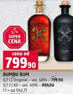 Terno Bumbu rum nabídka