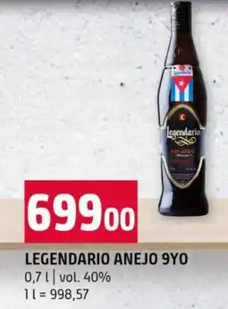 Terno Legendario anejo 9yo nabídka