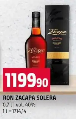 Terno Ron zacapa solera nabídka