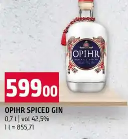 Terno Opihr spiced gin nabídka