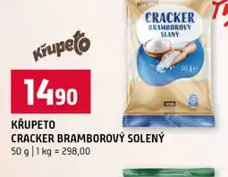Terno Křupeto cracker bramborový solený nabídka
