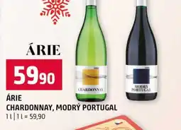 Terno Árie chardonnay, modrý portugal nabídka
