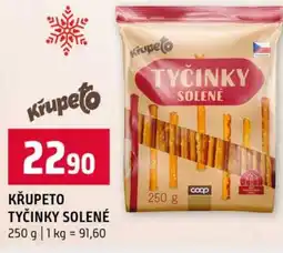 Terno Křupeto tyčinky solené nabídka