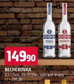 Terno Becherovka nabídka