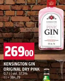 Terno Kensington gin original dry pink nabídka