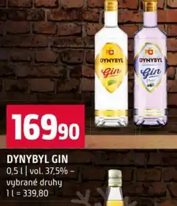 Terno Dynybyl gin nabídka