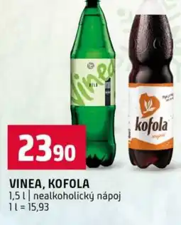 Terno Vinea, kofola nabídka