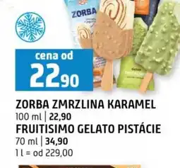 Terno Zorba zmrzlina karamel nabídka