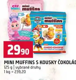 Terno Mini muffins s kousky čokoláda nabídka