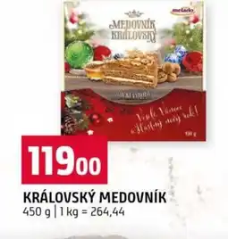 Terno Královský medovník nabídka