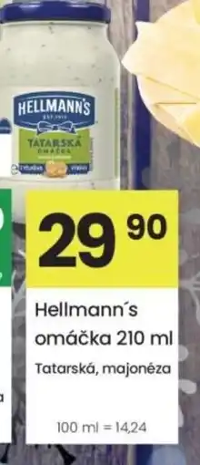 Kubík potraviny Hellmann's omáčka nabídka