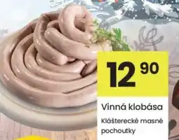 Kubík potraviny Vinná klobása nabídka