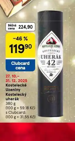 Tesco Kostelecký uherák nabídka