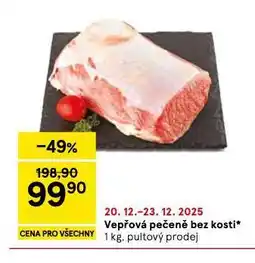 Tesco Vepřová pečeně bez kosti nabídka