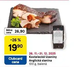 Tesco Anglická slanina nabídka