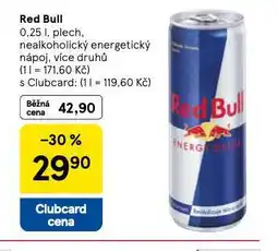 Tesco Red bull nabídka