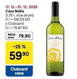 Tesco Casa maňa nabídka