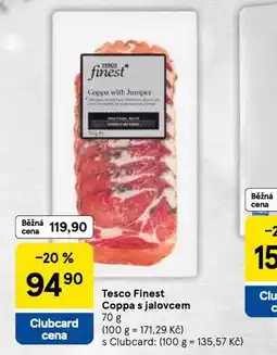 Tesco Coppa s jalovcem nabídka