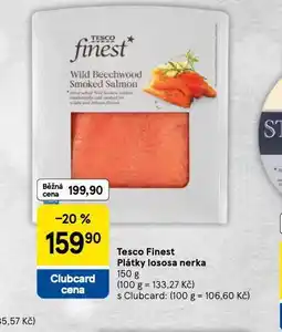 Tesco Plátky lososa nerka nabídka