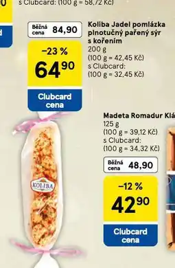 Tesco Koliba jadel pomlázka nabídka