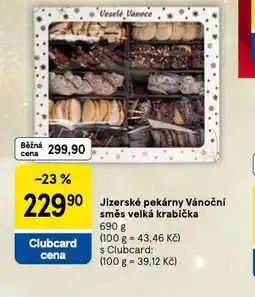 Tesco Vánoční směs velká krabička nabídka