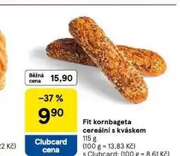 Tesco Fit kornbageta cereální s kváskem nabídka