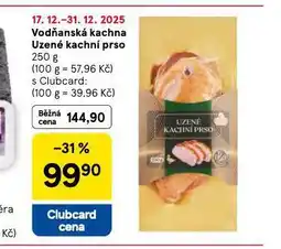 Tesco Uzené kachní prso nabídka