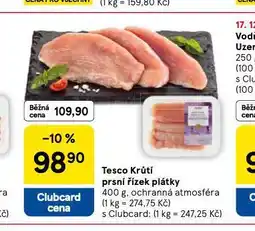 Tesco Krůtí prsní řízek plátky nabídka