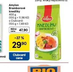 Tesco Amylon bramborové knedlíky nabídka