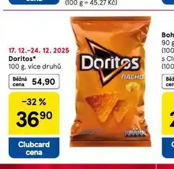 Tesco Doritos nabídka