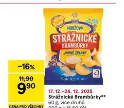Tesco Strážnické brambůrky nabídka