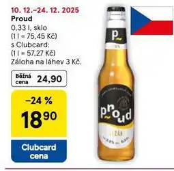 Tesco Proud nabídka