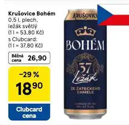Tesco Krušovice bohém nabídka