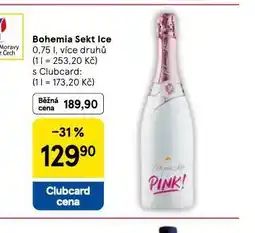 Tesco Bohemia sekt ice nabídka