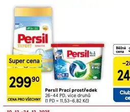 Tesco Persil prací prostředek nabídka