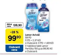Tesco Lenor aviváž nabídka