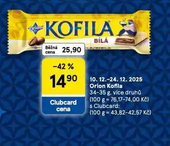 Tesco Orion kofila nabídka