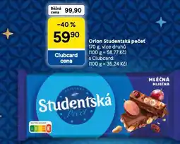 Tesco Orion studentská pečeť nabídka