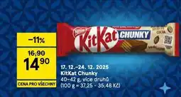 Tesco Kitkat chunky nabídka