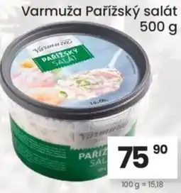 Kubík potraviny Varmuža Pařížský salát nabídka