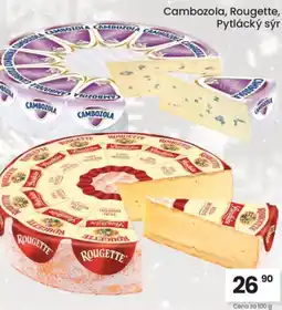 Kubík potraviny Cambozola, Rougette, Pytlácký sýr nabídka