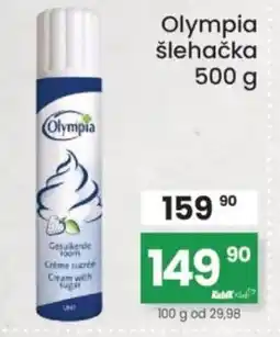 Kubík potraviny Olympia šlehačka nabídka