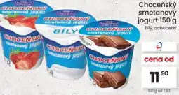 Kubík potraviny Choceňský smetanový jogurt nabídka